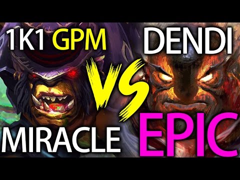 Miracle vs Dendi - Starladder 9k Idol vs TheSupaMida Dota 2 7.01 Gameplay