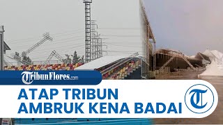 Kurang dari Sepekan Balapan Digelar, Salah Satu Atap Tribun Formula E Ambruk karena Diterjang Badai