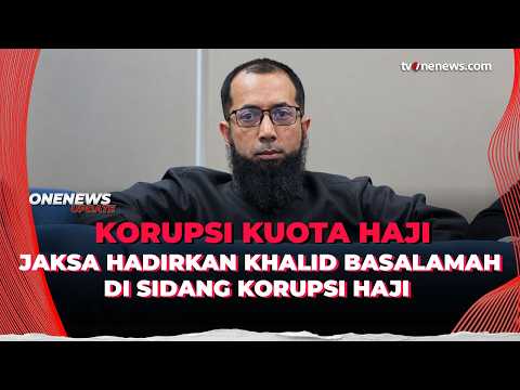 Khalid Basalamah Ngaku Setor US$4.500 per Jemaah, Tak Tahu Ada Biaya Percepatan | OneNews Update