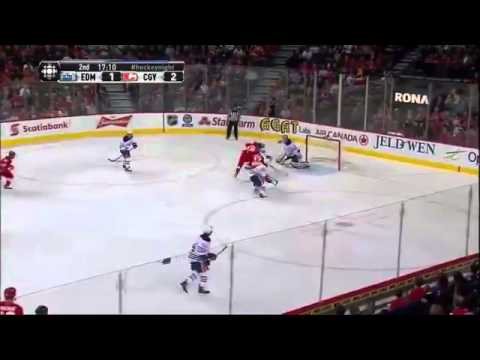 Edmonton Oilers vs. Calgary Flames 3-4 January 26, 2013