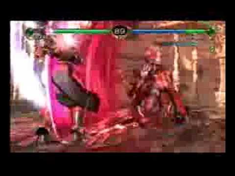 Soul Calibur IV Siegfried vs. Nightmare (Hard)