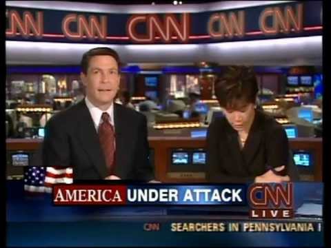 CNN 9/11 LIVE TV Coverage (9/14/01) 6:00 A.M - 6:15 A.M