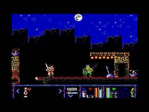 Let's Play Sword of Ianna auf Evercade VS deutsch #01