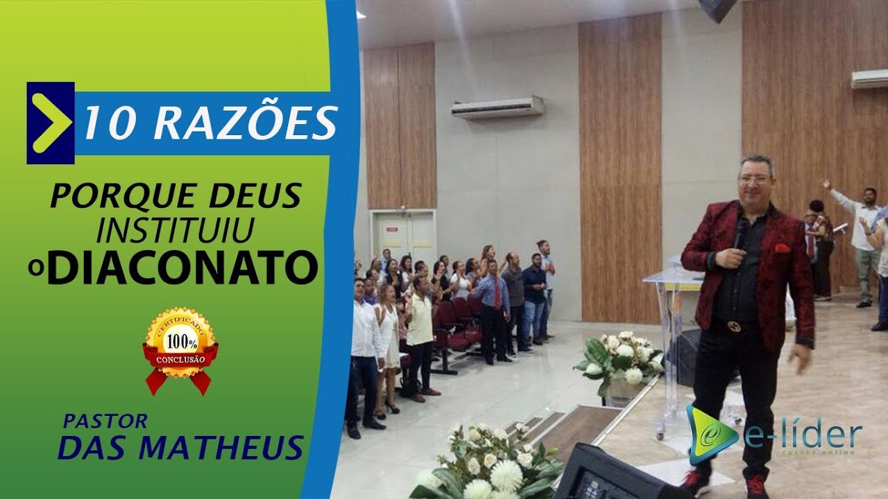 Diaconato Cuiabá/MT- 10 segredos porque Deus instituiu o Diaconato na igreja