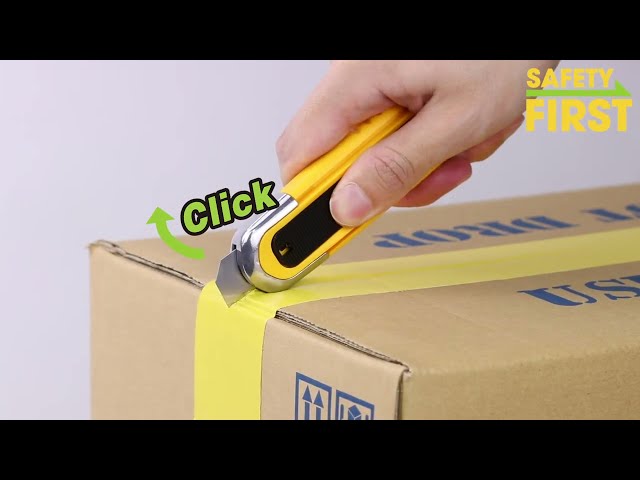 Video Teaser für OLFA Sicherheitsmesser SK-8 – innovatives Messer mit automatischem Klingenrückzug