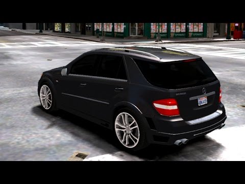 #68 Mercedes Benz ML Brabus 2009 | New Cars / Vehicles in GTA IV  [60 FPS] _REVIEW