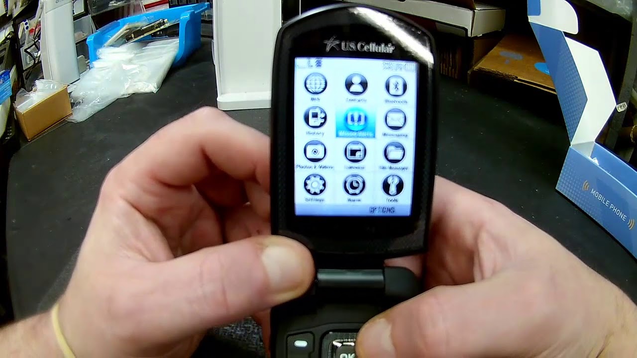 Kyocera E4510 US Cellular Unboxing