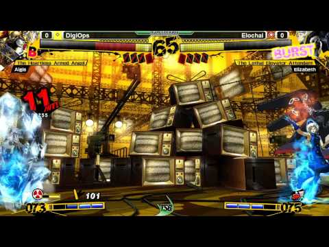 Persona 4 Arena @ TSB 9/28 - Digiops (Aigis) vs Elochai (Elizabeth)