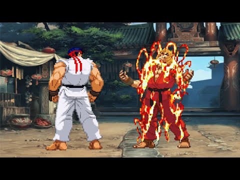 ICE RYU VS FIRE KEN