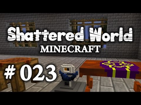 SHATTERED WORLD – Minecraft [#023] ► Raptor Invasion [PC] Let's Play Together