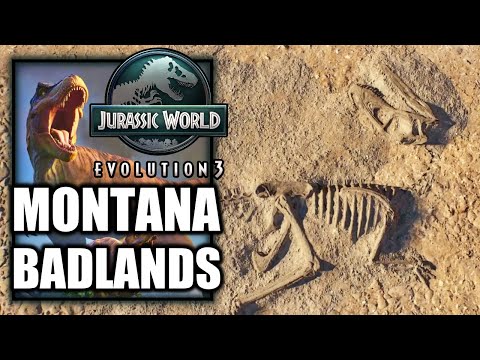 Jurassic World Evolution 3 -  Montana Badlands 5 Stars - No Commentary Walkthrough Part 1