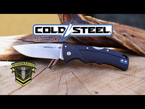 NEW 2022 COLD STEEL KNIVES VERDICT FOLDING KNIFE REVIEW