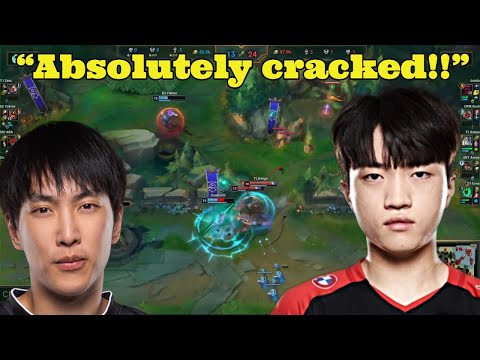 LS Reacts To T1 Keria Absolutely SMURFING ON DOUBLELIFT's Team In Champions Queue!!
