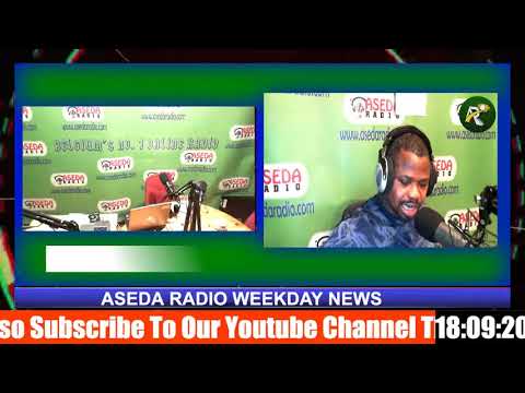 ASEDA WEEKDAY NEWS @6PM (FRIDAY 28 AUGUST 2020)