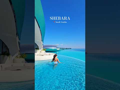 This is Shebara, the most incredible resort in Saudi Arabia 😍 #luxurytravel #shebara #saudiarabia