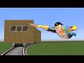 Making Trains In Minecraft But I Have The Invincible Wobble Edit Mod