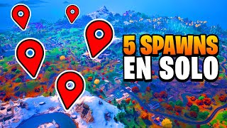 5 SPAWNS pour faire TOP 1 en SOLO