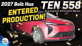 TEN 558 | Bolt EV Starts Production, EV Per-Mile Tax Grows, Zaptec Gas Pump Takedown