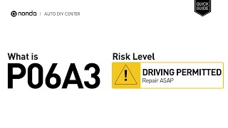 OBD Code p06a3 Guide to Repair