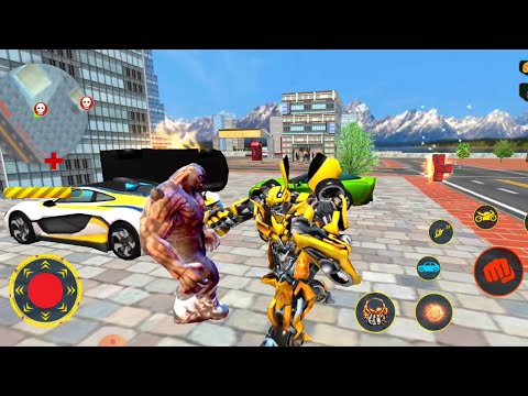 The Robot Boy Multiple Transformation Jet Robot Car Game 2020 - Android Gameplay FHD