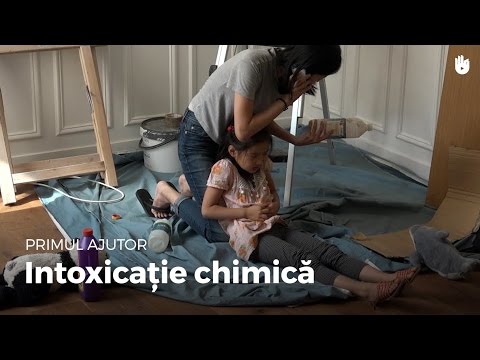 Aflați gesturile de prim ajutor - Intoxicaţie cu un produs chimic