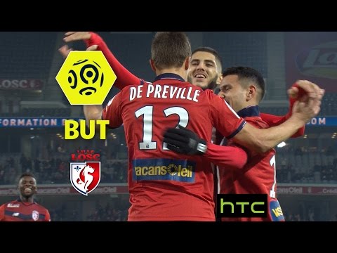 But Nicolas DE PREVILLE (5') / LOSC - Montpellier Hérault SC (2-1) -  / 2016-17