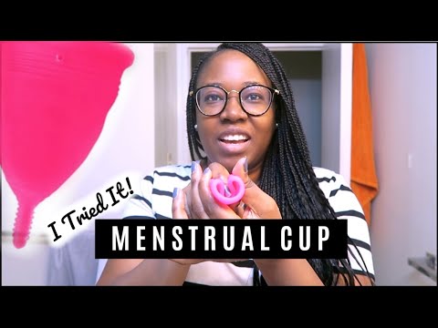 I tried using a MENSTRUAL CUP for my heavy period ft. Blossom Cup | hellotinashe