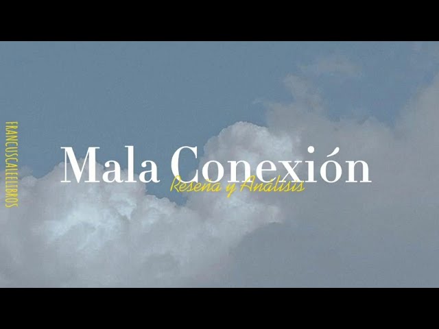 Vídeo relacionado con Conexión (Literaturas)