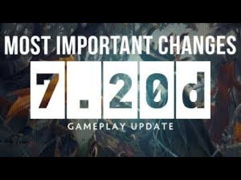 Dota 2 : 7.20d Patch Analysis (Speed % Removed)