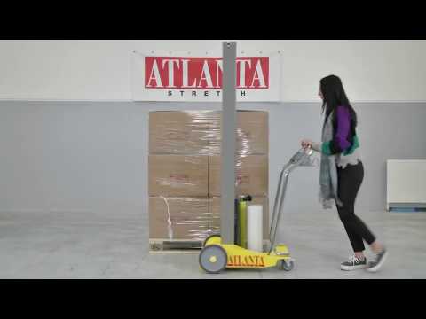 Banderoleuse manuelle MARATHON - Hauteur de banderolage 2000mm - Légère et pratique pour palettes_3