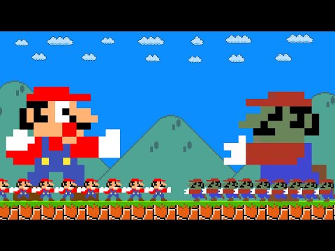 Only 1% of Mario vs Zombie Mario… Who Will Win?