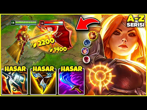 BU BUILD İLE LEONA JUNGLE TAM BİR CANAVAR! (EN FAZLA HASARI VURDUM!!) | A-Z JUNGLE #19