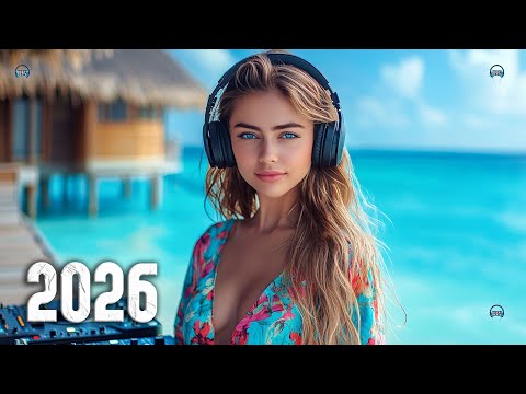 Música para trabajar de forma dinámica y feliz🍀Relajación Deep House de Canciones Famosas🌹Verano2026