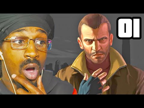 Welcome to Liberty City! Grand Theft Auto IV First Playthrough – Part 1 | Poppa Benji Gaming