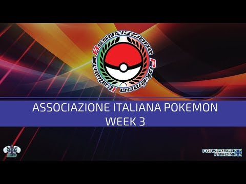 Associazione Pokémon Italiana - Week 3
