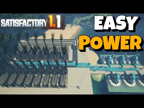 How to Build a Coal Power Plant in Satisfactory (Ep. 3 Beginner's Guide)