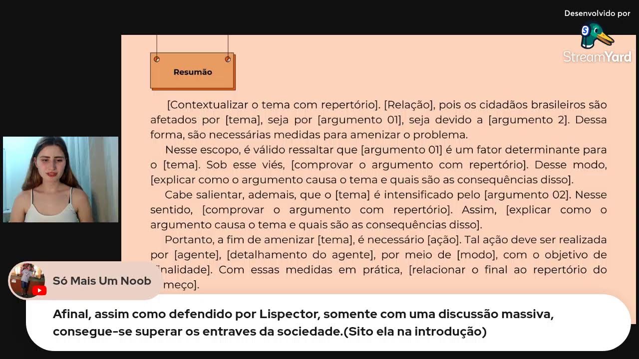 AULÃO REDAÇÃO ENEM