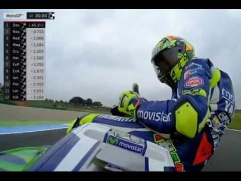 MotoGP Brno 2016 - Great action valentino rossi