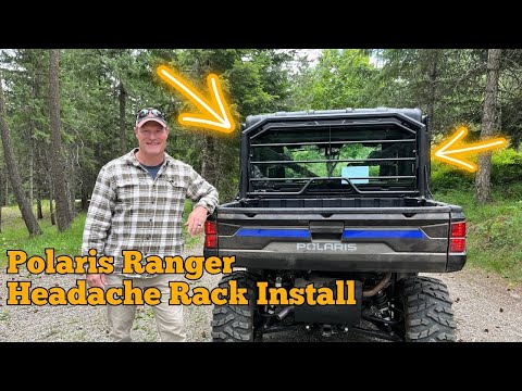 Polaris Lock and Ride Headache Rack Installation and Review