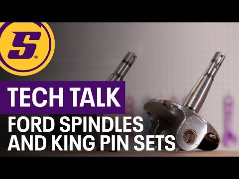 Speedway 1928-1948 Ford Forged Spindles w/ King Pins