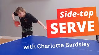 Dominate with the side-top serve