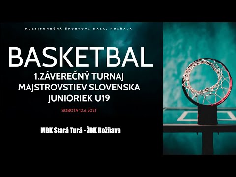 MBK Stará Turá - ŽBK Rožňava (M-SR JUNIORIEK)