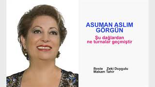 ASUMAN ASLIM GÖRGÜN  Şu dağlardan ne turnalar geçmiştir