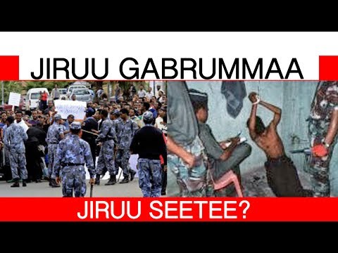 Oromo Poem: Jiruu Gabrummaa