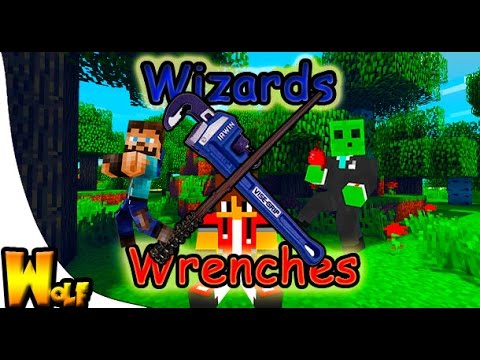 Wolfenout Gaming - Minecraft| Wizards and Wrenches 2| Ep.22| Wizard Wars.....Fight!!!