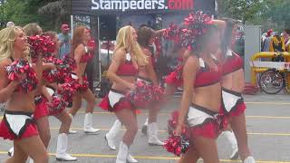 Calgary Stampeder Outriders Labour Day (Most Viral Cheer Video in CFL History)