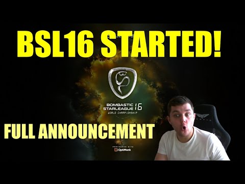 BSL Season 16 STARTED! Full Announcement by ZZZero - StarCraft BroodWar Remastered