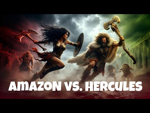 AMAZON Warrior Women Vs. Mighty Hercules | Greek Mythology Explained