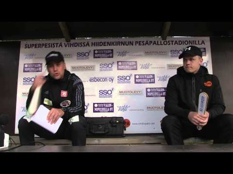 Naisten superpesistä: Vihdin Pallo - Porin Pesäkarhut 10.6.2015