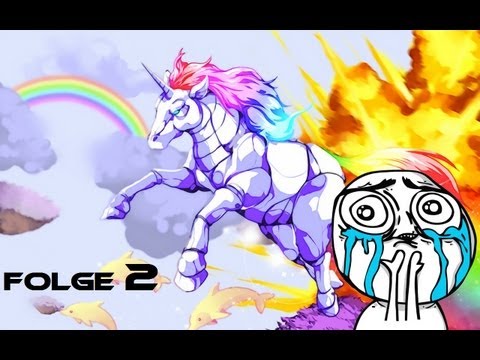 Robot Unicorn Attack Evolution Folge 2 : Wie ihr zum Menschen wurdet ^^